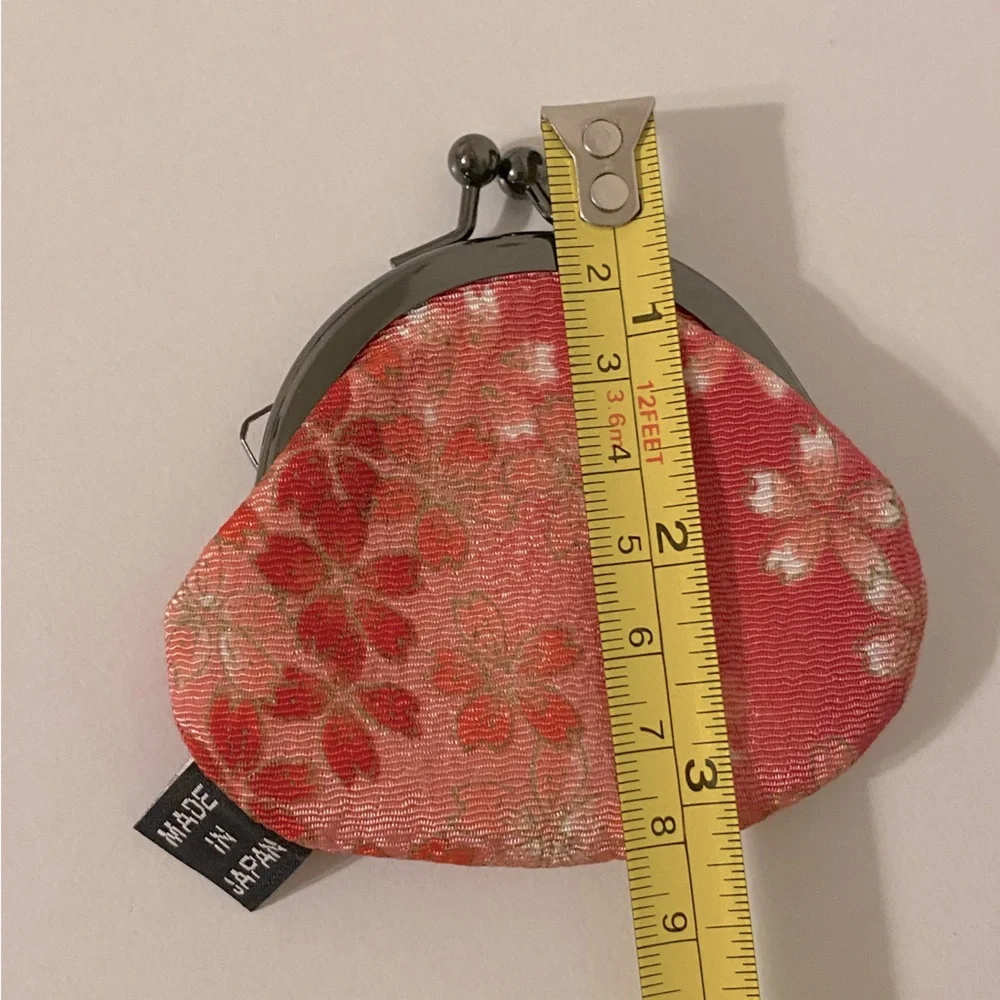 (NWOT) Japanese Sakura Cherry Blossom Mini Coin Purse
